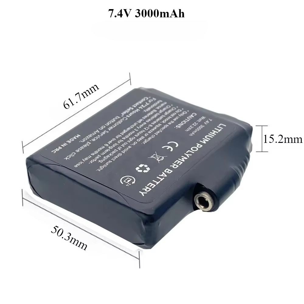 7.4V Rechargeable Lithium Batt - Heated Vest Battery review and price