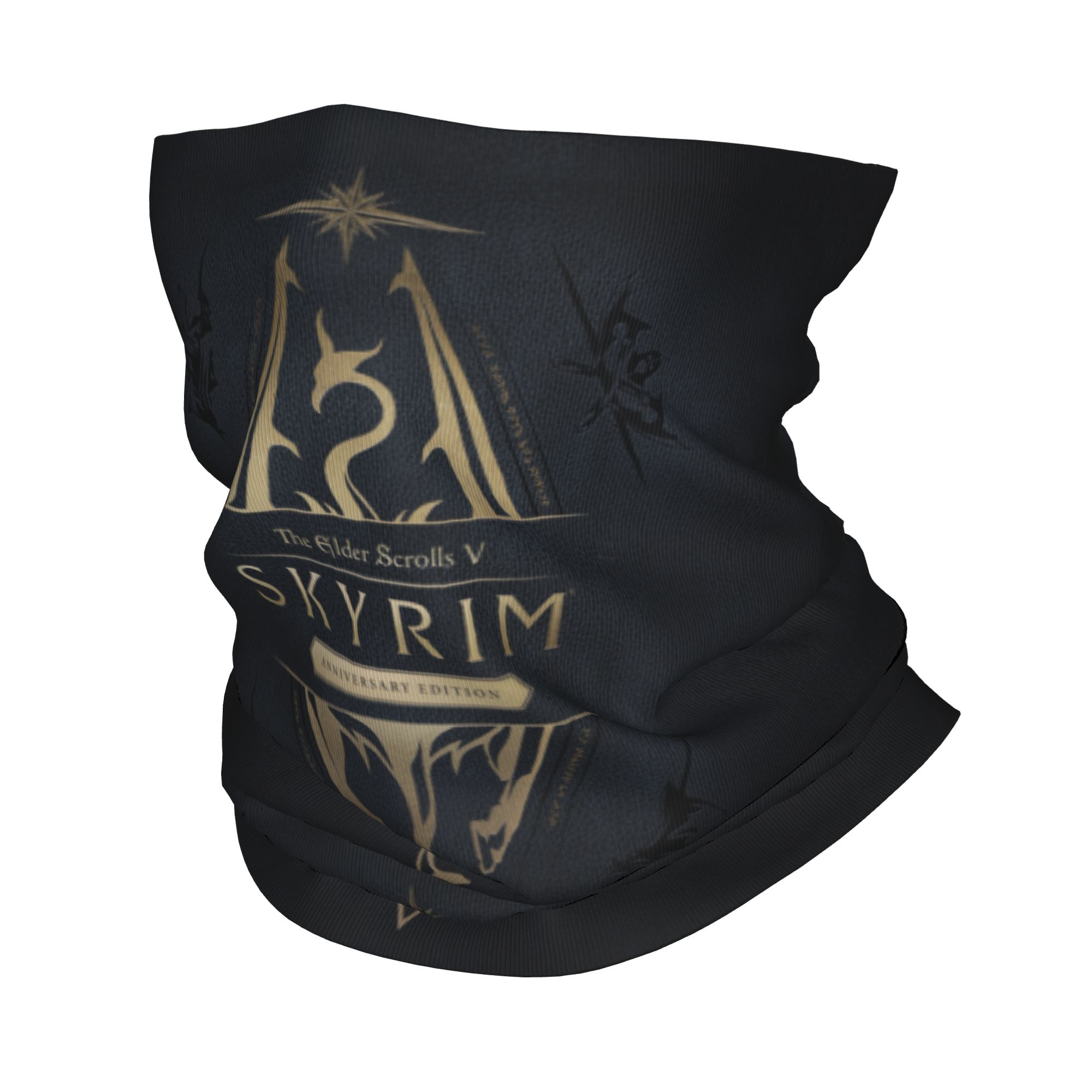 Custom Skyrim Logo Bandana Win - Neck Gaiter Fleece review and price