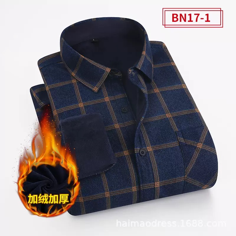 Winter New Fashion Trend With  - Flannel Shirt Lined review and price