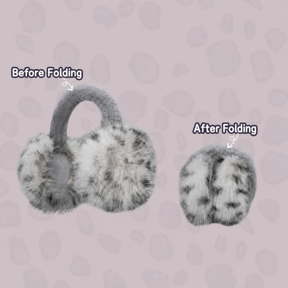 Vintage Windproof Faux Fur Ear - Earmuffs Foldable review and price
