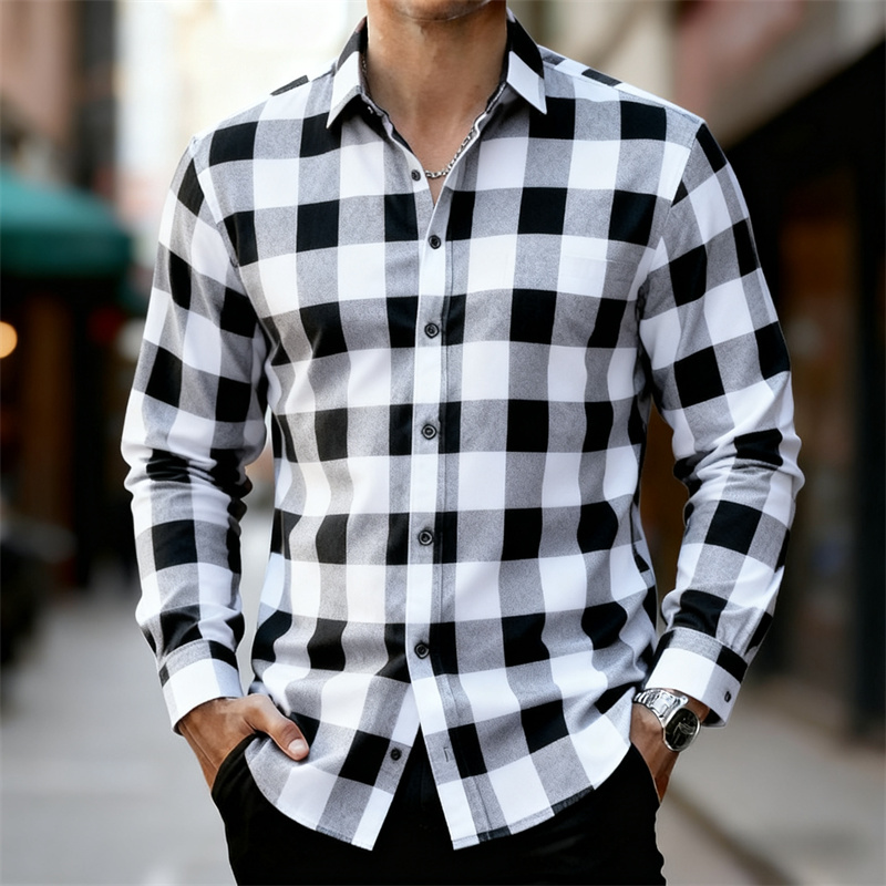 Men's Classic Red and Black Pl - Flannel Shirt Lined review and price