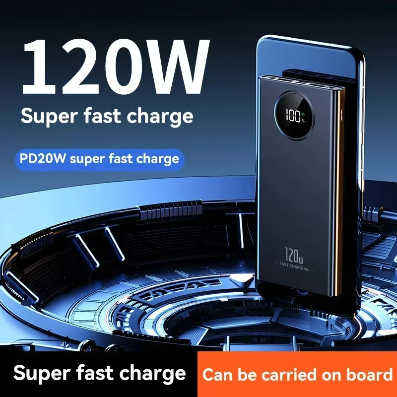 500000mAh Power Bank 120W Supe - Heated Vest Battery review and price