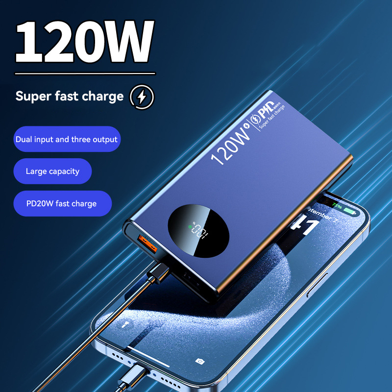 500000mAh Power Bank 120W Supe - Heated Vest Battery review and price