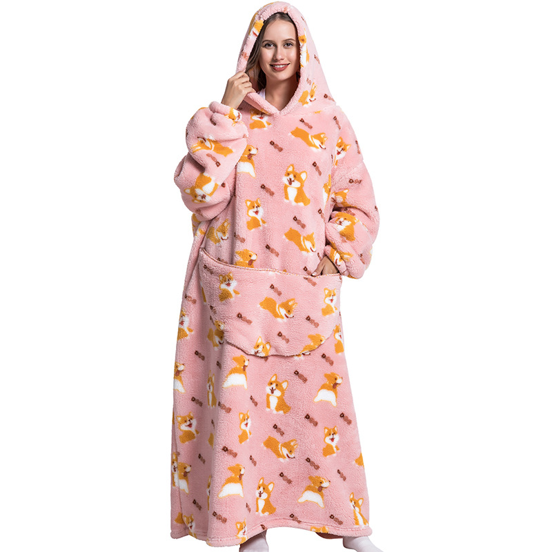Winter Plush Blankets Wearable - Sherpa Hoodie Fleece review and price