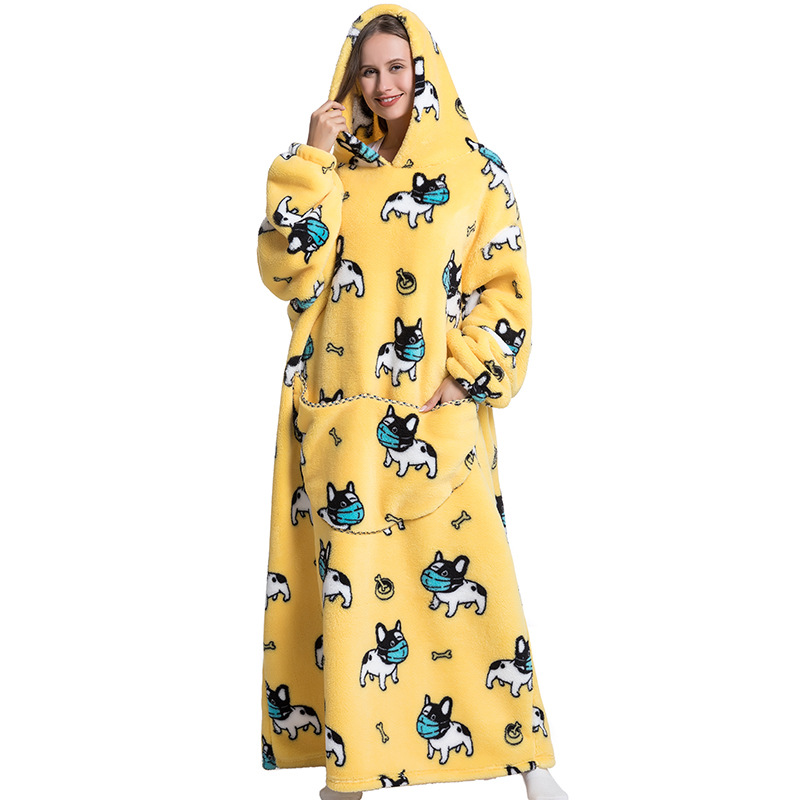 Winter Plush Blankets Wearable - Sherpa Hoodie Fleece review and price